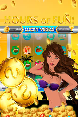 1up Super Party Slots Machine - Free Casino screenshot 2