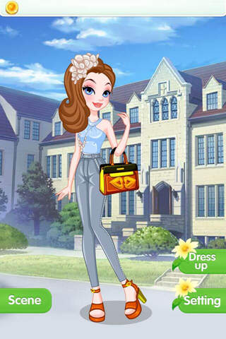 Summer Sunshine Girl – Amazing Fashion Beauty Doll Dress up Salon Game for Girls screenshot 3