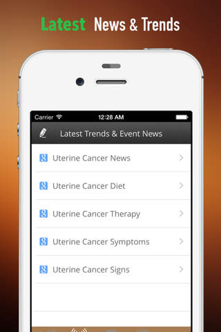 Uterine Cancer:Diet,News and Cancer screenshot 4