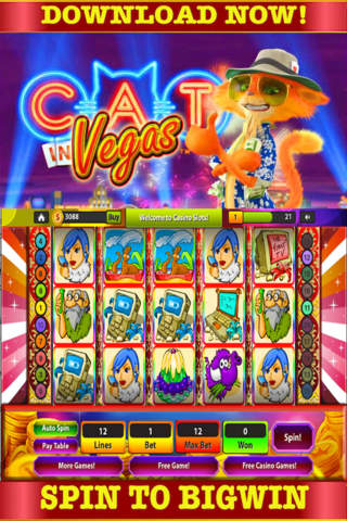 Casino & Las Vegas: Slots Dog Spin Wild Forest Free game screenshot 3