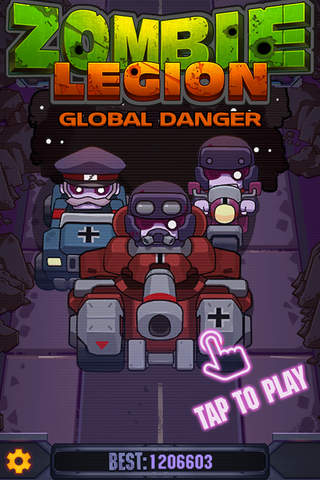 Zombie Legion: Global Danger Arcade Shooter Game screenshot 4