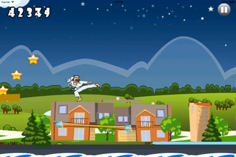 Teenage Karateka Run PRO - Fun Jump Mobile screenshot 4