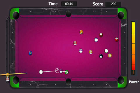 Snooker Billiard - Loveliness Girl screenshot 4