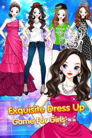 Princess Vanguard Wardrobe - Fashion Beauty Dress Up Girl Games Free screenshot 3