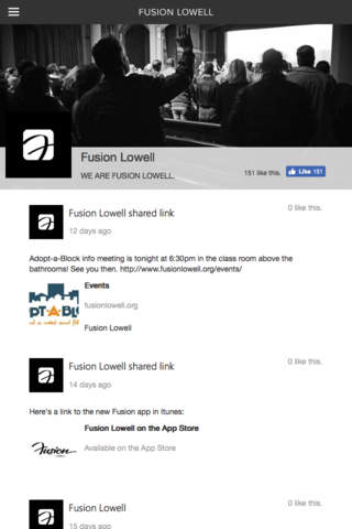 Fusion Lowell screenshot 2