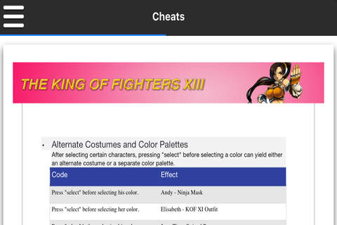 Pro Game - The King of Fighters XIII Version screenshot 3