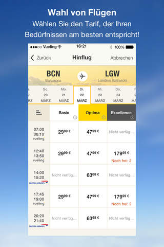 Vueling Airlines-Cheap Flights screenshot 3