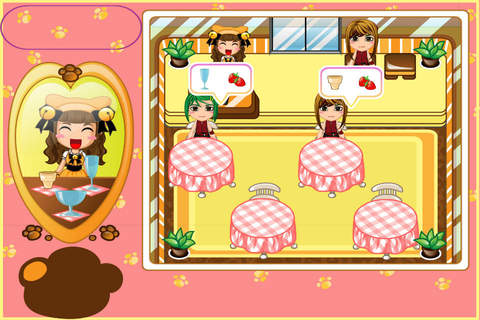 Yellow Cat Ice Cream - Pets Restaurant/Cooking Game For Kids screenshot 2