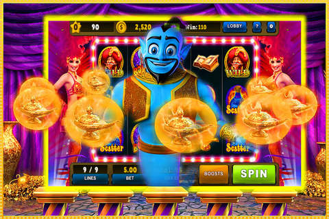 Mega 777 Slots Singing Genie Free Slots Casino Game Of Singing Genie: Free Games HD ! screenshot 2