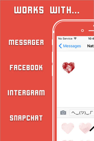 Lovemoji - A love/heart emoji share screenshot 2