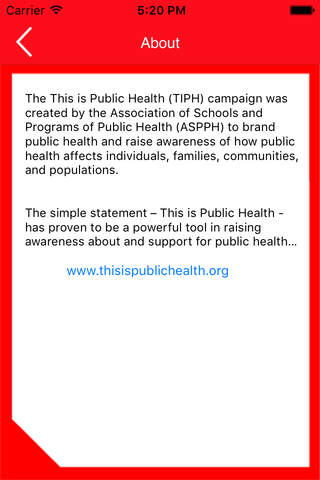 This is Public Health App screenshot 3