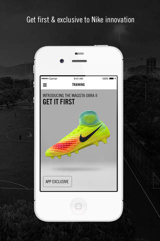 Nike Football – Train like a pro. Find Pickup games. Gear up. screenshot 3