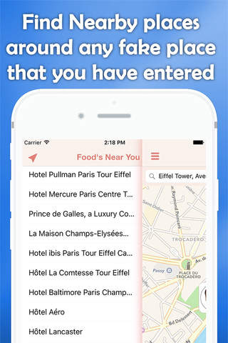Fake GPS Free -  Fake Location With Selfie Photo screenshot 2