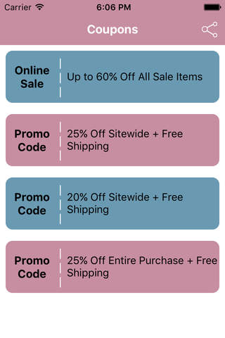 Coupons for ShoeBuy Shopping App screenshot 2