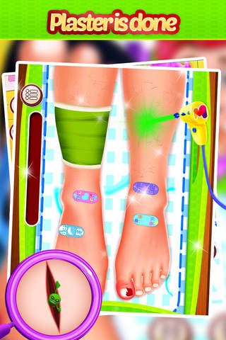 Kids Leg Surgery - Nail Doctor Toe Nail Surgery, Kids free games for fun screenshot 3