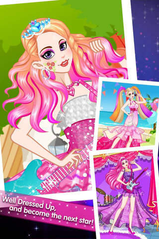 Stage Dress Dreaming - Pretty Queen Dress-up Salon, Girl Free Games screenshot 2