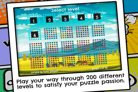 Slide Happy Farm Friends Frenzy - FREE Animal Pattern Match Puzzle screenshot 3