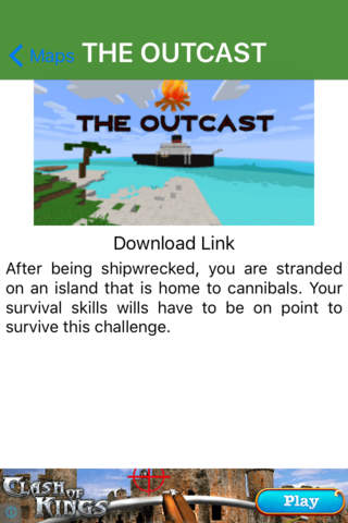 Survival Maps For Minecraft Pocket Edition (PE) - Download Custom Maps screenshot 3