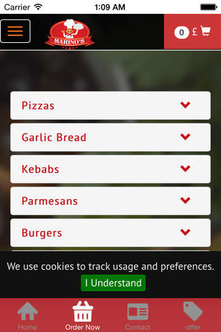 Marinos Pizza screenshot 3