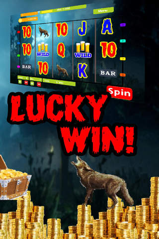 Coyote Creek Full Moon Slots: Free Casino Slot Machine screenshot 2