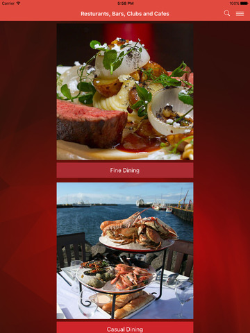 Reykjavik Restaurants & Bars for iPad screenshot 3