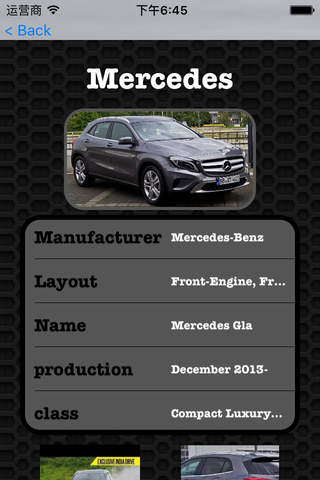 Best Cars - Mercedes GLA Edition Photos and Video Galleries FREE screenshot 2