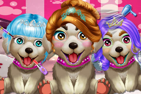 Cute Puppy's Fashion Studios - Colorful Party/Sugary Pets Makeup screenshot 3