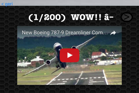 Great Aircrafts - Boeing 787 Dreamliner Edition Photos and Video Galleries FREE screenshot 3