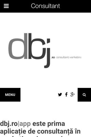 dbj.ro | consulting app screenshot 2