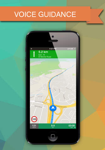 Congo Democratic Republic Offline GPS : Car Navigation screenshot 4