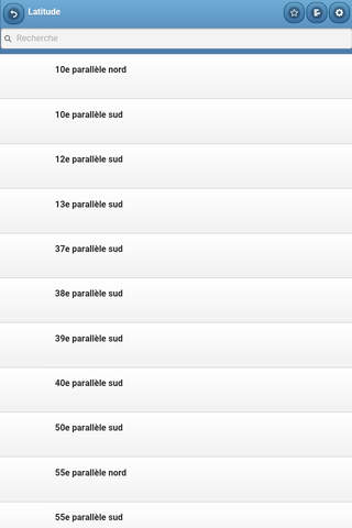 Directory of latitude and longitude screenshot 2