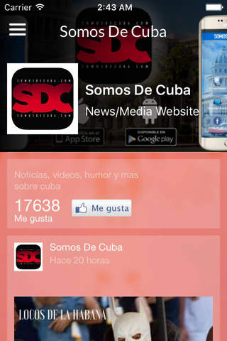 Somos De Cuba Noticia screenshot 2