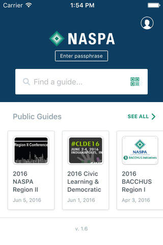 NASPA Mobile App screenshot 2