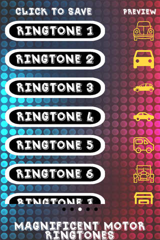 Magnificent Motor Ringtones screenshot 3