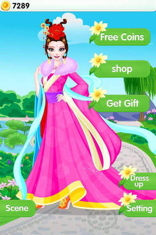 Princess Shining Dress - Ancient Chinese Costumes Make Up Tale, Kids Games screenshot 4