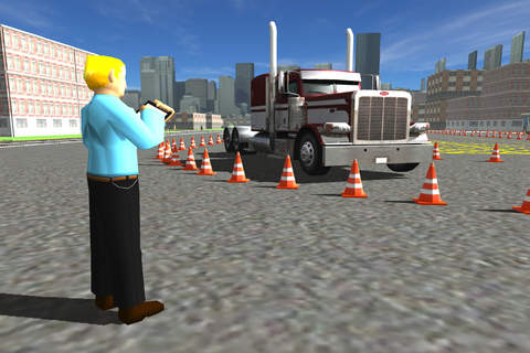 3D Truck Driving School : In-Car Semi-Truck Parking Simulator PRO Version screenshot 4