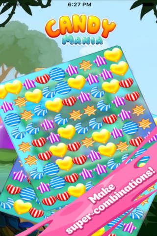 Candy Crunch Mania-Best FREE Match 3 Puzzle Games for Kids & Fiends screenshot 2