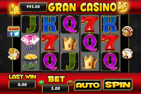 A Aace Gran Casino - Slots, Roulette and Blackjack 21 screenshot 2