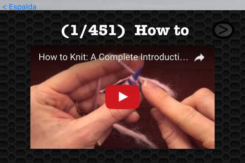 Knitting Photos & Videos FREE |  Amazing 452 Videos and 42 Photos | Watch and learn screenshot 3