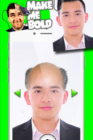 Make Me Bald Photo Editor – Virtual Barber Shop to Cut Your Hair and Add Beard & Mustache screenshot 3