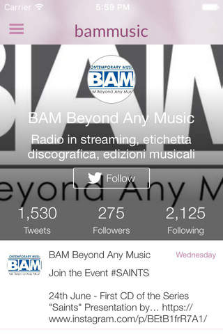 Bam Music screenshot 3