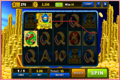 Ninja Slots: Casino Spin Slots Machines Free! screenshot 4