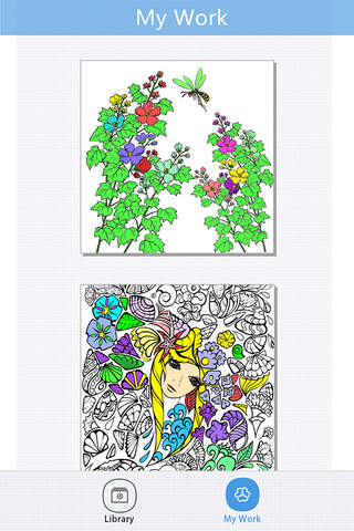 Adults Coloring Book - Color Therapy Page for Me screenshot 2