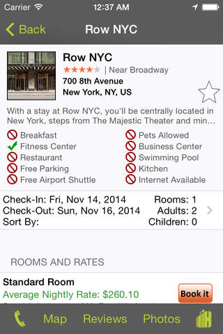 New York Hotels - HotelsByMe.com screenshot 2