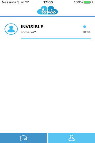 Lovie - chat anonima per i social network screenshot 2