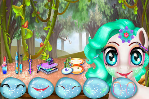 Pony Mommy's Dream Makeup - Pets Dressup Salon/Magic Jungle screenshot 2
