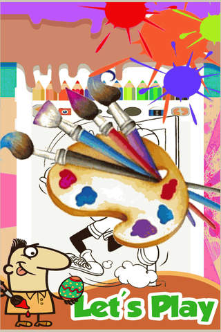 Coloring For Kids Games Goofy Edition screenshot 2