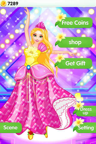 Ballet Princess - Girl Beauty Dressup Show, Kids Free Games screenshot 4