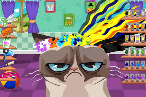 Angry Cat Hair Salon - Super Pet Spa/Sugary Care Studios screenshot 2