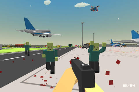 Pixel Gangster Zombies – Gun Survivor 3D For Minecraft screenshot 3
